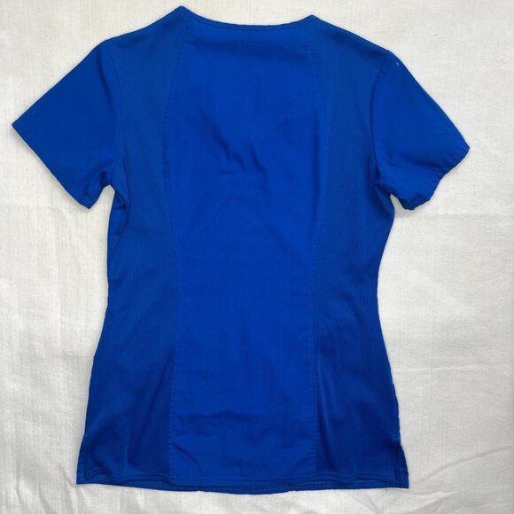 Cherokee Authentic Scrub Top Blue Size XS | Workwear Uniform - Picture 3 of 4
